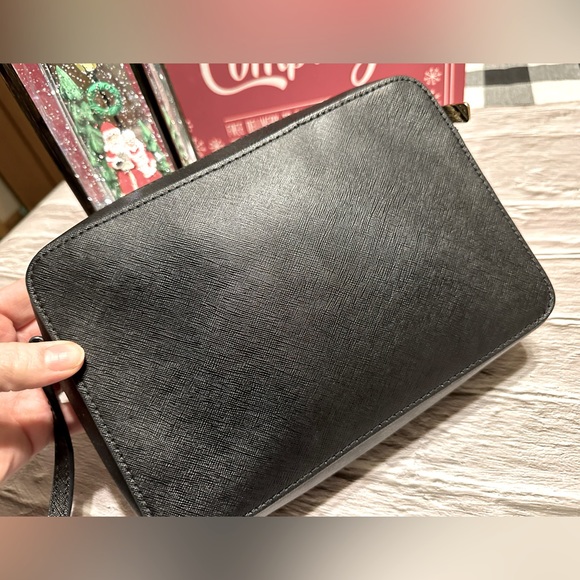 Michael Kors Sandrine Gold Studded Crossbody - Picture 8 of 13